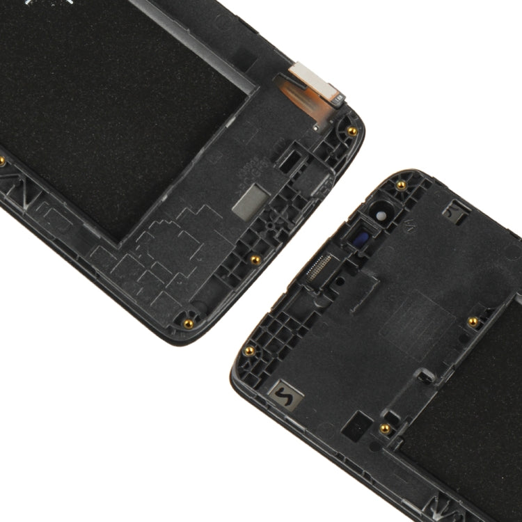 TFT LCD Screen for LG K8 (2016)Digitizer Full Assembly with Frame(Black)