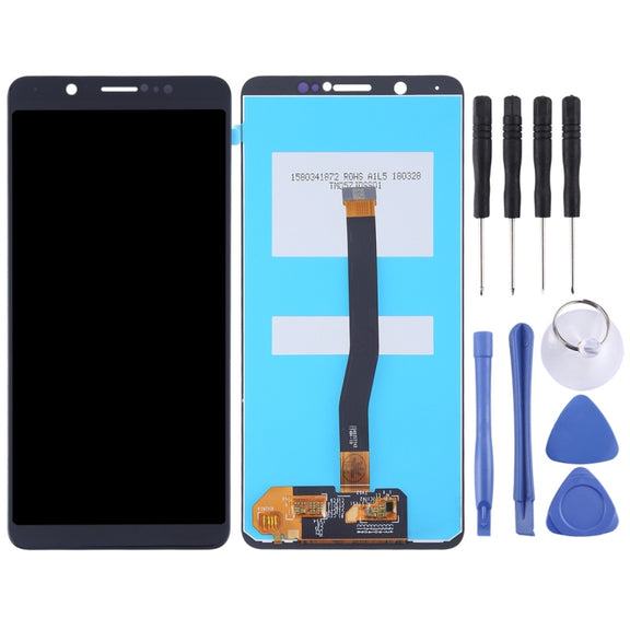 TFT LCD Screen for Vivo Y75 / V7 with Digitizer Full Assembly(Black)