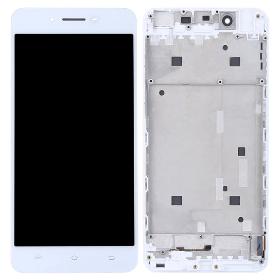 TFT LCD Screen for Vivo X6 Digitizer Full Assembly with Frame(White)