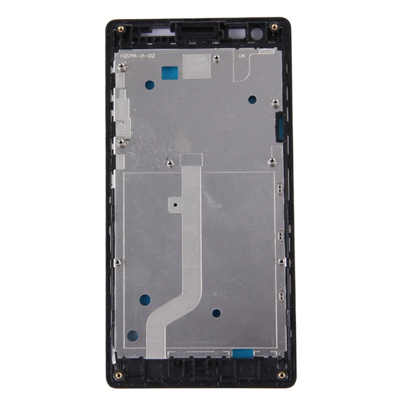 For Xiaomi Redmi (3G Version) Front Housing LCD Frame Bezel(Black)