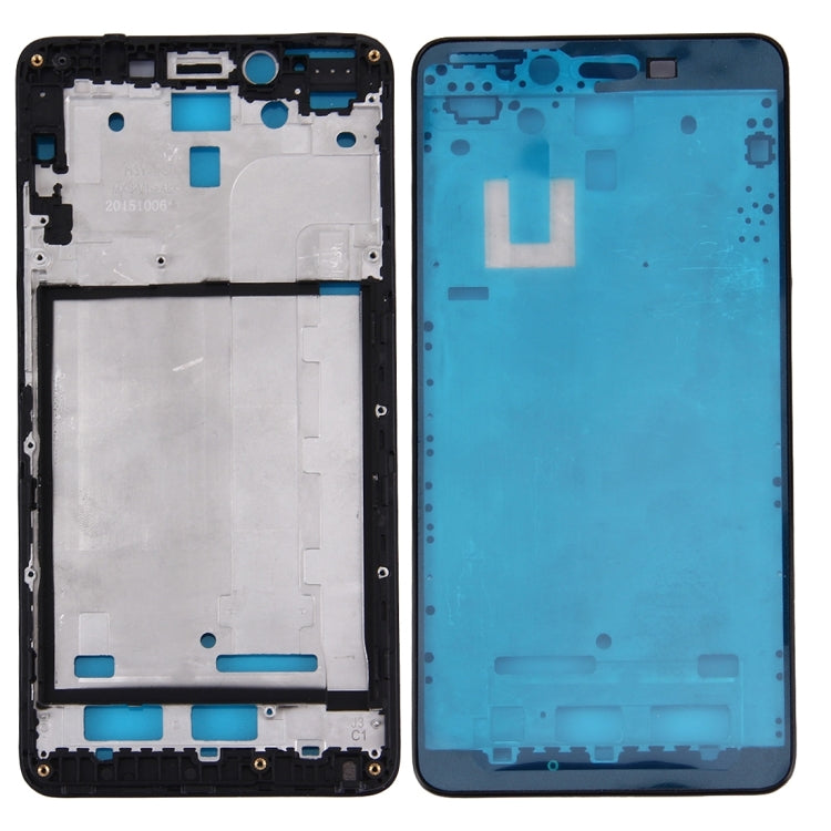 For Xiaomi Redmi Note 2 Front Housing LCD Frame Bezel(Black)