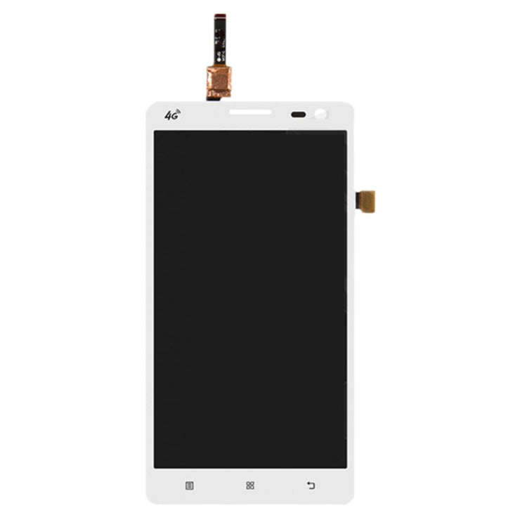 OEM LCD Screen for Lenovo S856 with Digitizer Full Assembly (White)