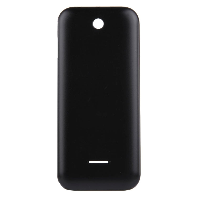 Solid Color Plastic Battery Back Cover for Nokia 225 (Black)