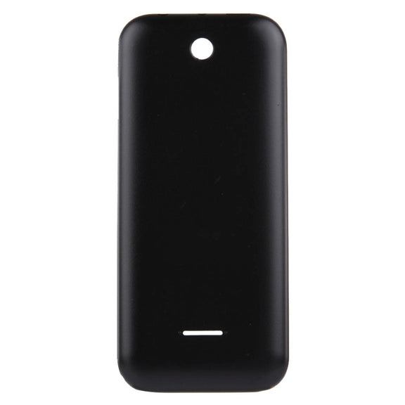 Solid Color Plastic Battery Back Cover for Nokia 225 (Black)