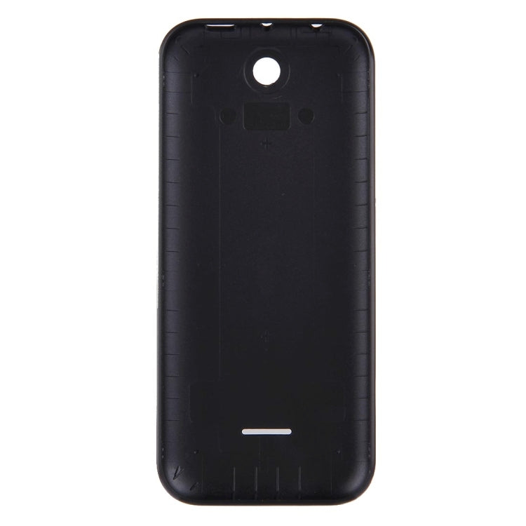 Solid Color Plastic Battery Back Cover for Nokia 225 (Black)