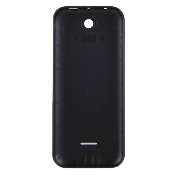 Solid Color Plastic Battery Back Cover for Nokia 225 (Black)
