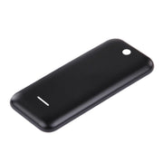 Solid Color Plastic Battery Back Cover for Nokia 225 (Black)
