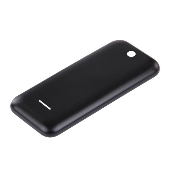 Solid Color Plastic Battery Back Cover for Nokia 225 (Black)