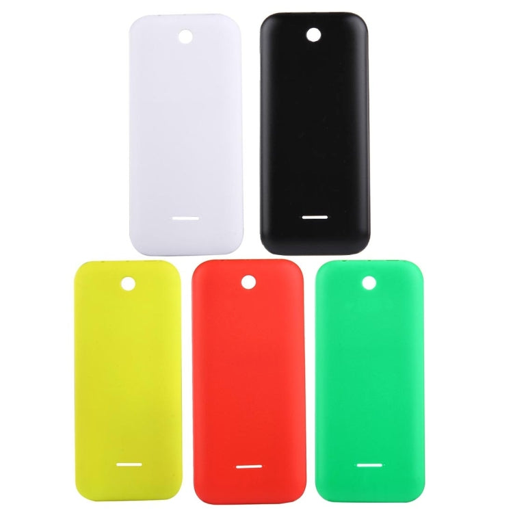 Solid Color Plastic Battery Back Cover for Nokia 225 (Black)