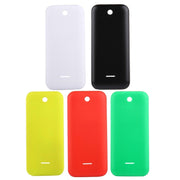 Solid Color Plastic Battery Back Cover for Nokia 225 (Black)
