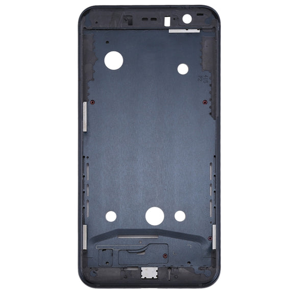 Front Housing LCD Frame Bezel Plate for HTC U11(Black)