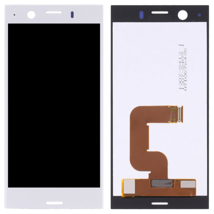 LCD Screen and Digitizer Full Assembly for Sony Xperia XZ1 Compact(Silver)