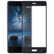 Front Screen Outer Glass Lens for Nokia 8 / N8 TA-1012 TA-1004 TA-1052(Black) - Outer Glass Lens by PMC TechLife | Online Shopping South Africa | PMC TechLife