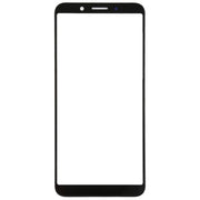 For OPPO A1 Front Screen Outer Glass Lens (Black)