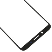 For OPPO A83 Front Screen Outer Glass Lens (Black)