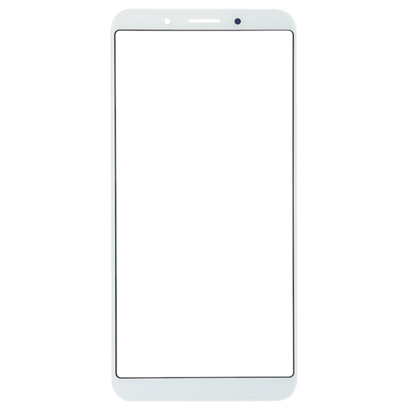For OPPO A83 Front Screen Outer Glass Lens (White)