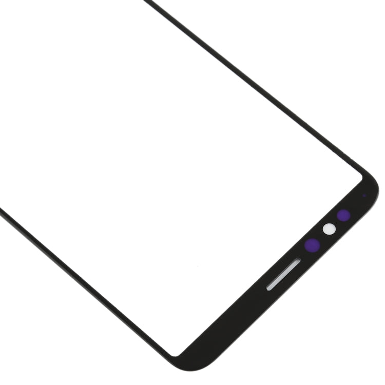 For OPPO R11s Front Screen Outer Glass Lens (Black)