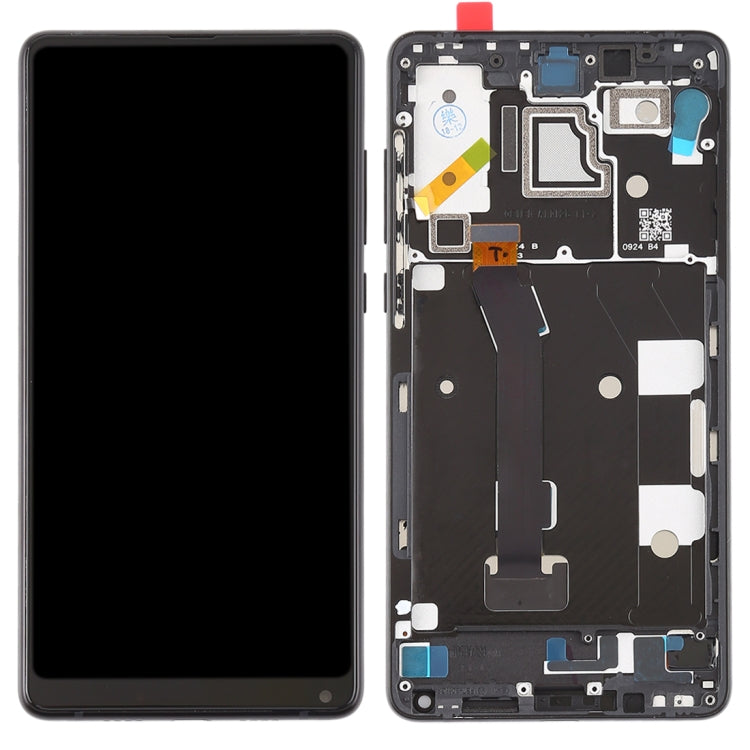 TFT LCD Screen for Xiaomi MI Mix 2S Digitizer Full Assembly with Frame(Black)