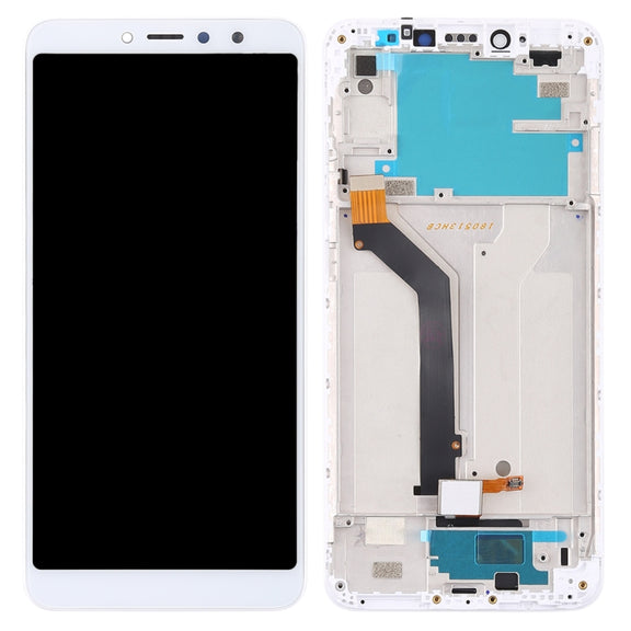 TFT LCD Screen for Xiaomi Redmi S2 / Y2 Digitizer Full Assembly with Frame(White)