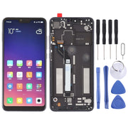 TFT LCD Screen for Xiaomi Mi 8 Lite Digitizer Full Assembly with Frame(Black)