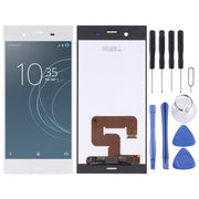 OEM LCD Screen for Sony Xperia XZ1 with Digitizer Full Assembly(Silver)