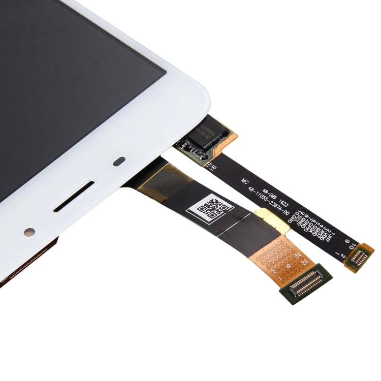 Original LCD Screen For Meizu M3E / Meilan E with Digitizer Full Assembly(White)