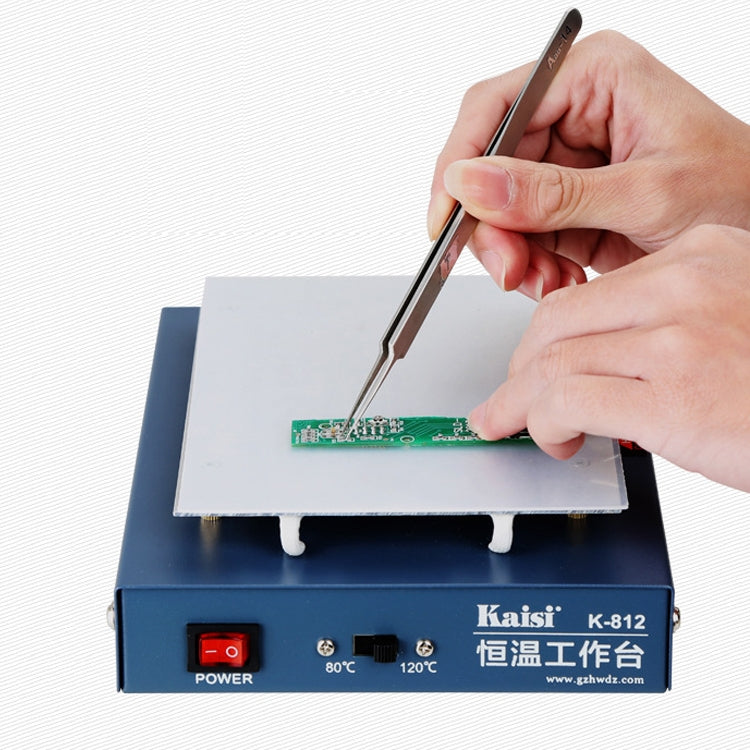 Kaisi K-812 Constant Temperature Heating Plate LCD Screen Open Separator Desoldering Station, EU Plug