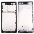 Front Housing LCD Frame Bezel for Sony Xperia Z3+ / Z4(Black) - Frame Bezel Plate by PMC TechLife | Online Shopping South Africa | PMC TechLife