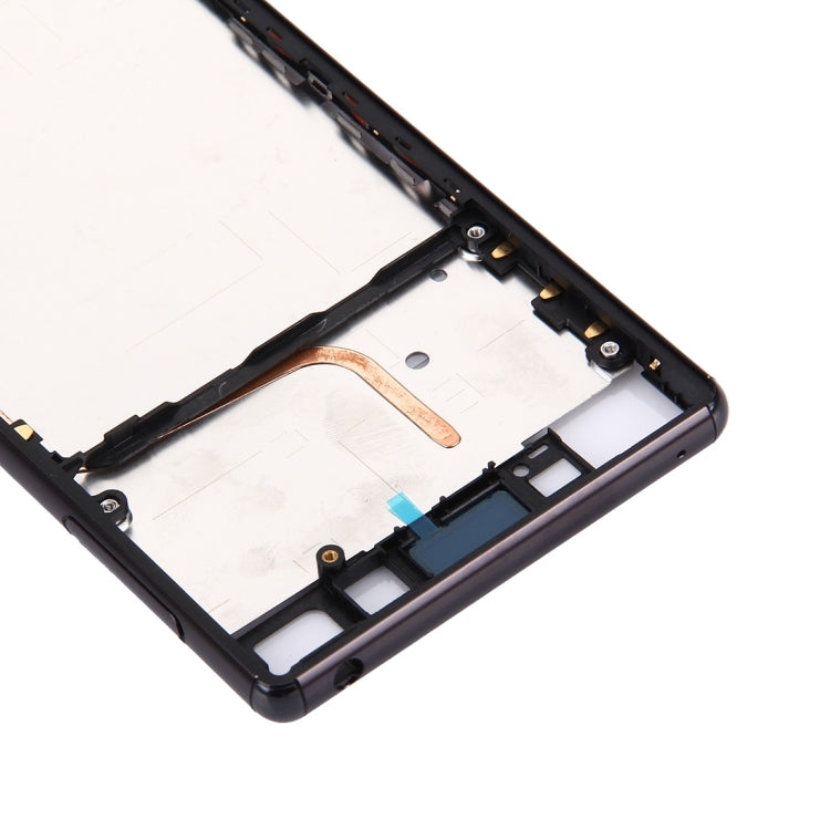 Front Housing LCD Frame Bezel for Sony Xperia Z3+ / Z4(Black)