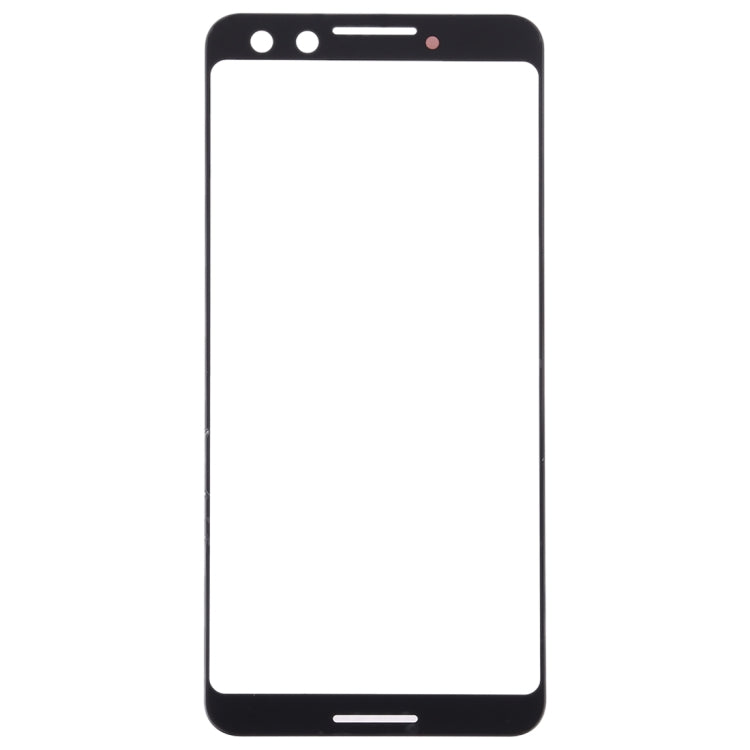 Front Screen Outer Glass Lens for Google Pixel 3(Black)