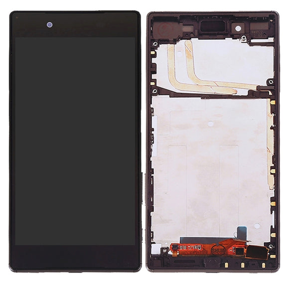 OEM LCD Screen for Sony Xperia Z5 Digitizer Full Assembly with Frame(Black)