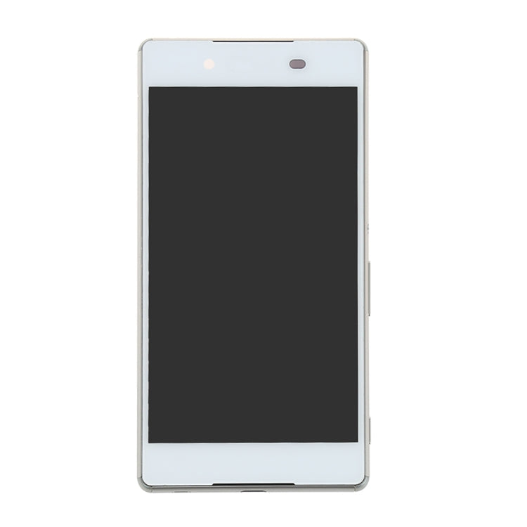 OEM LCD Screen for Sony Xperia Z5 Digitizer Full Assembly with Frame(White)