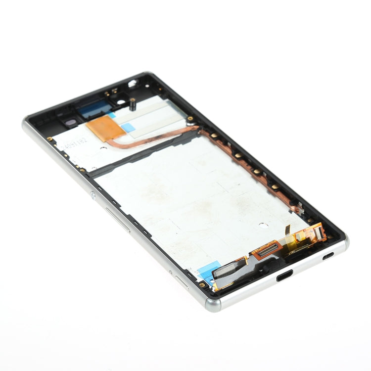OEM LCD Screen for Sony Xperia Z5 Digitizer Full Assembly with Frame(White)