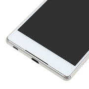 OEM LCD Screen for Sony Xperia Z5 Digitizer Full Assembly with Frame(White)