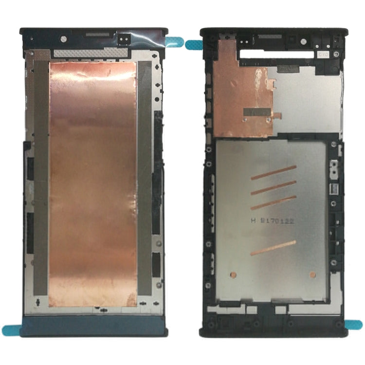 Front Housing LCD Frame Bezel for Sony Xperia L1 (Black)
