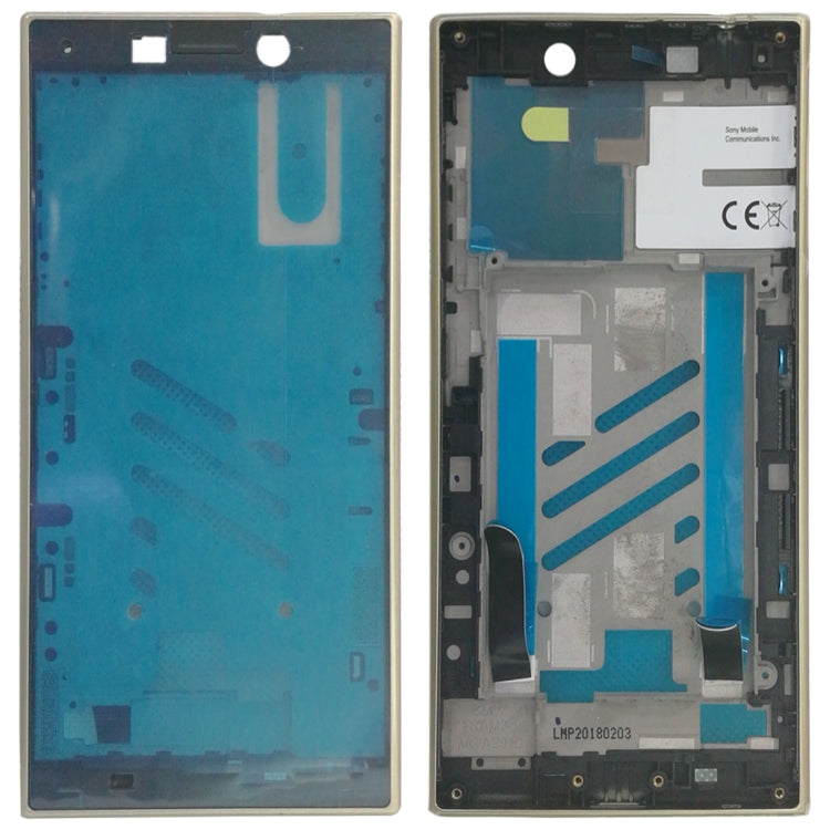 Front Housing LCD Frame Bezel for Sony Xperia L2 (Gold)