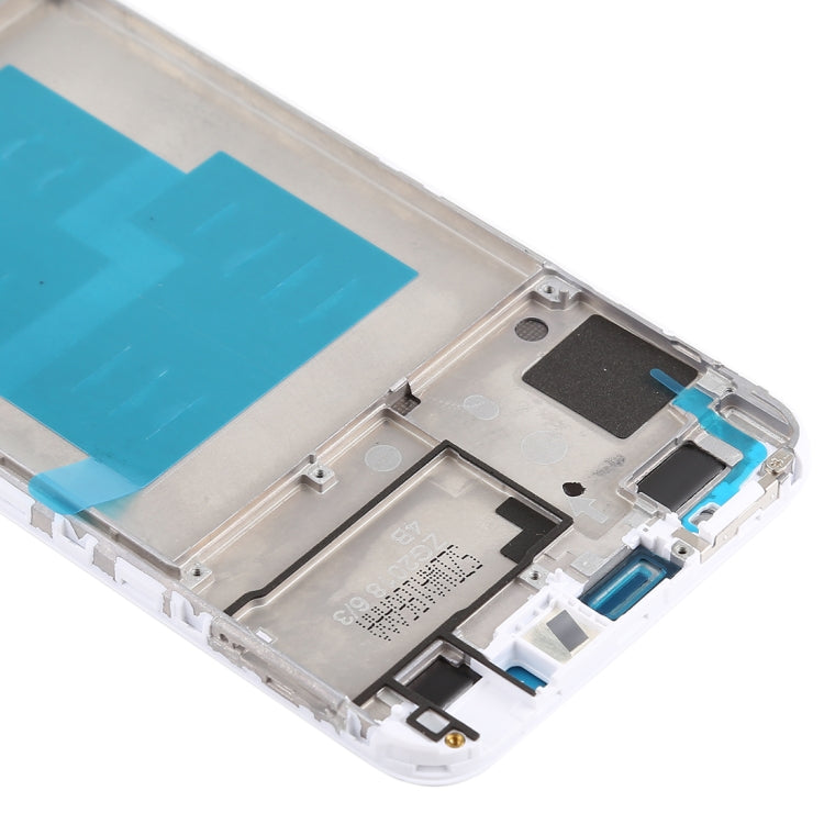 Front Housing LCD Frame Bezel for Huawei Honor Play 7A(White)