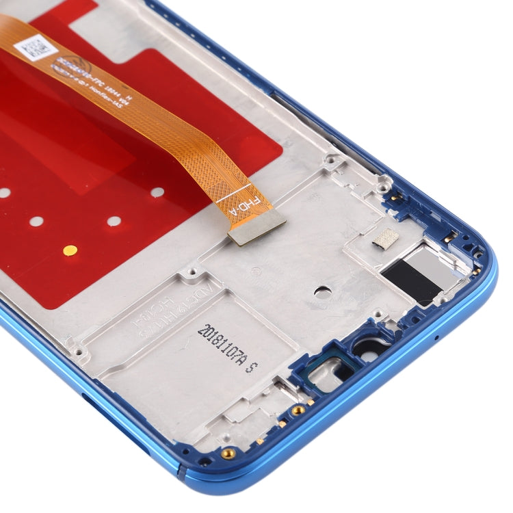 LCD Screen and Digitizer Full Assembly with Frame for Huawei P20 Lite / Nova 3e(Blue)