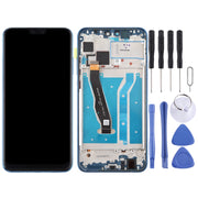 OEM LCD Screen for Huawei Enjoy 9 Plus Digitizer Full Assembly with Frame (Blue)