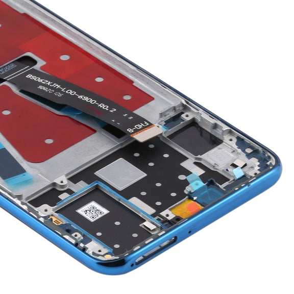 OEM LCD Screen for Huawei P30 Lite / Nova 4e (RAM 6G / High Version) Digitizer Full Assembly with Frame (Blue)
