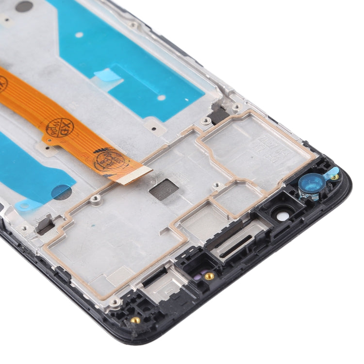 OEM LCD Screen for Huawei Y5 (2017) Digitizer Full Assembly with Frame (Black)