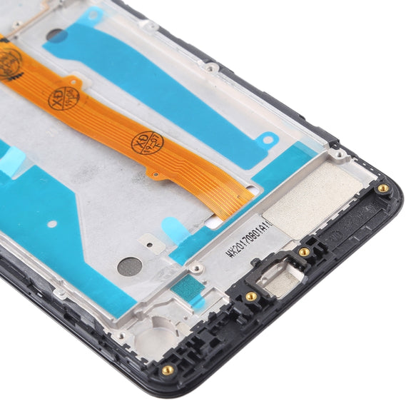OEM LCD Screen for Huawei Y5 (2017) Digitizer Full Assembly with Frame (Black)