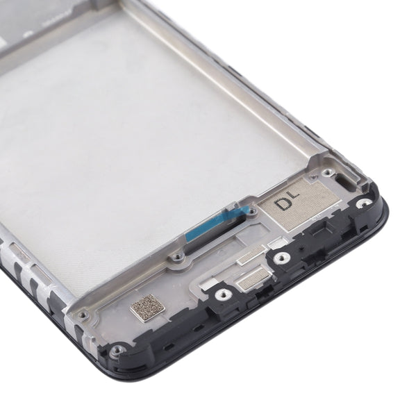 Front Housing LCD Frame Bezel Plate for Xiaomi Redmi 7A (Black)