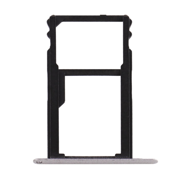 For Huawei Honor 7 Nano SIM Card Tray + Nano SIM / Micro SD Card Tray(Grey)