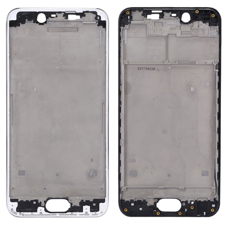 For Vivo Y67 / V5 Front Housing LCD Frame Bezel Plate(Silver)