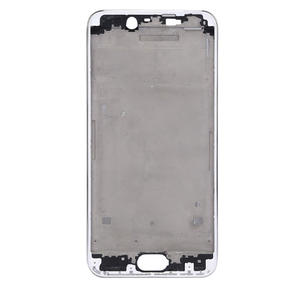 For Vivo Y67 / V5 Front Housing LCD Frame Bezel Plate(Silver)
