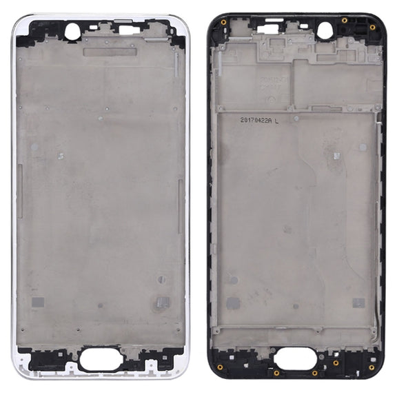 For Vivo Y67 / V5 Front Housing LCD Frame Bezel Plate(Silver)