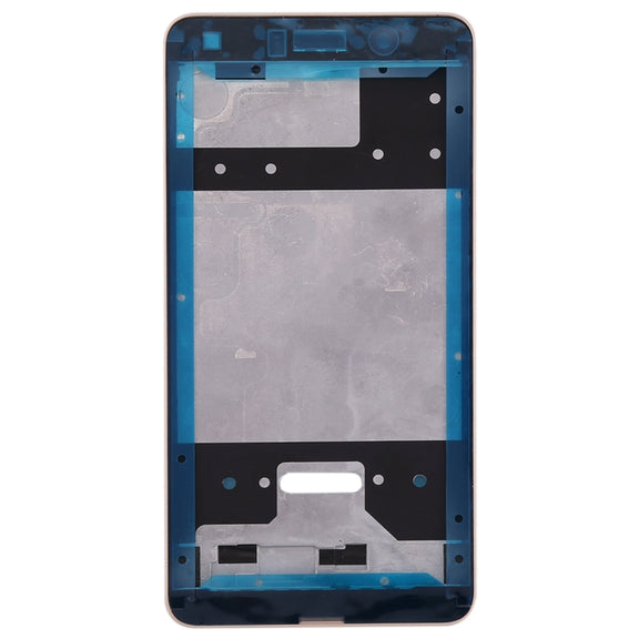 For Huawei Enjoy 7 Plus / Y7 Prime (2017) / Nova Lite Plus Front Housing LCD Frame Bezel Plate(Gold)
