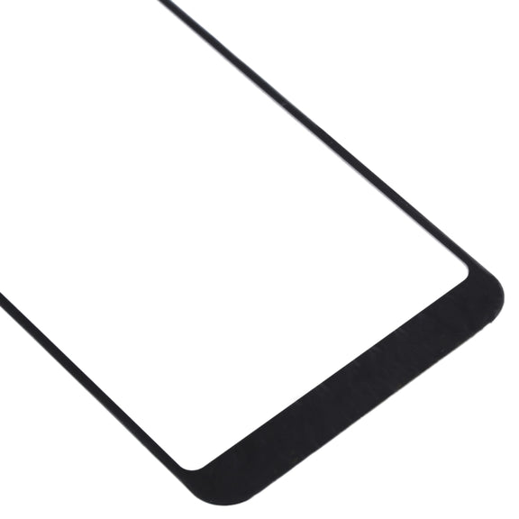 Front Screen Outer Glass Lens for Google Pixel 3a XL(Black)