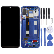 OLED LCD Screen for Xiaomi Mi 9 Digitizer Full Assembly with Frame(Blue)